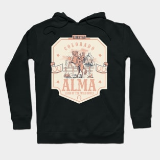 Alma Colorado wild west town Hoodie